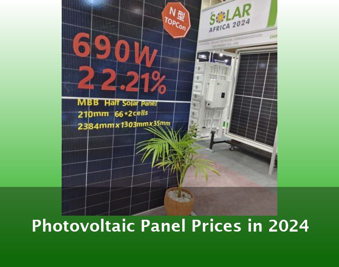 Photovoltaic Panel Prices in 2024